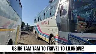 I WENT TO LILONGWE USING TAM TAM SEMI COACHES| BUS REVIEW | LIFE IN MALAWI