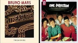 MASHUP: Bruno Mars "Treasure" VS One Direction "What Makes You Beautiful"