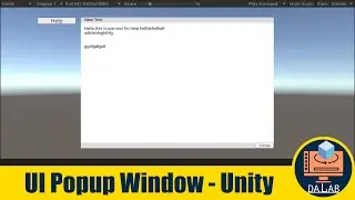 Unity - UI Popup Window