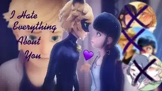 [MLB]Marinette and Cat Noir//MariCat// I hate everything about you