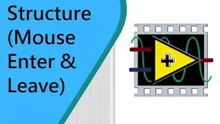 LabVIEW in English_Event structure(Mouse Enter & Mouse leave)