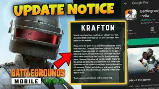 BGMI 2.6 CLOSED BETA 😲 | KRAFTON NOTICE | BGMI SERVER OPEN TIME