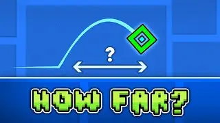 How Far Can Geometry Dash Icons Jump at Different Speeds? (Part 1 - Cube)