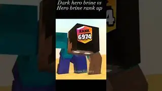 Dark Herobrine vs Herobrine Rank up 