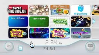 My Wii Menu (Via Dolphin Emulator)