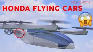 Honda Flying Cars !!! 😱 | Honda eVTOL | TECH SHOT #4 | Virtual Boy 