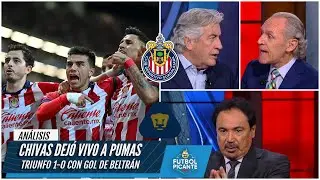 ANÁLISIS Chivas venció 1-0 a Pumas en el partido de ida de los cuartos en Liguilla | Futbol Picante