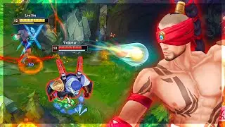 LEE SIN PICIOR DE LEMN