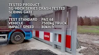 SG HDCR CRASH TESTED SLIDING GATE