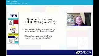 Grant Writing 101