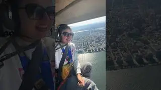 Нереальный полет на вертолете над Нью Йорком