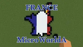 How to build the world in Minecraft! Part 4: France