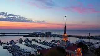 Шикарные закаты и рассветы в Сочи с высоты птичьего полёта!