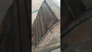 ini cara memperbaiki bucket yg sdh rusak ...#fabrication #welder #welding #youtubeshorts #welderman