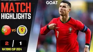 Portugal Vs Scotland | UEFA Nations League 2024 Match HighLights | FIFA 19