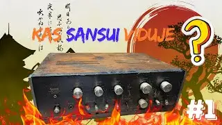 KAS SANSUI AU-555A VIDUJE? HIFI VLOG NR1