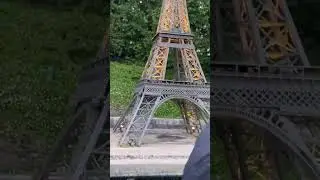 Eifel tower made from 170.000 lego bricks