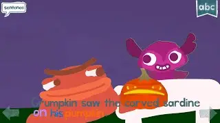 Endless reader “pumpkin” (with text and narration)