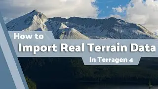Terragen 4 Basics: Importing Real Terrain (1/2)