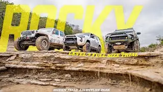Diesel Jeep & 4Runners Take on the Rocky Trail | Hidden Falls Adventure Park \\Off-Road Texas//