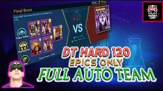 Doom Tower 120, Full Auto Dark Fae Team Epics Only | Raid Shadow Legends