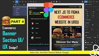 Figma Part 4: UI/UX Design Banner Section