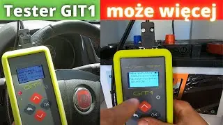 GIT1 tester akumulatorów, rozruszników i alternatorów. S4E80