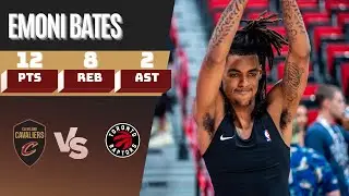 Emoni Bates Summer League Highlights vs Toronto Raptors | 12 PTS, 8 REB, 2 AST, 1 BLK