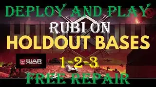 War Commander : [ PULGATOR ] HOLDOUT BASE 1-2-3/ PLAY RUBI ON/ FREE REPAIR