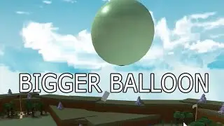 HOW TO MAKE GIANT BALLOON | ROBLOX Build A Boat For Treasure