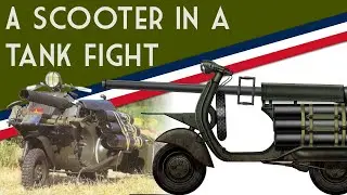 That Time France Mounted an Anti-Tank Cannon on a Scooter… | Vespa TAP 56 & 59