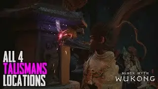 All Purple Altars Talismans Locations Guide Black Myth Wukong (Chapter 4 Crane Immortal Quest)