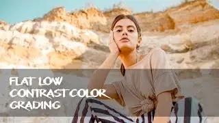 Adobe Photoshop Lightroom (Mobile)Tutorial-2019 | Lightroom Flat Low Contrast Color Grading Tutorial