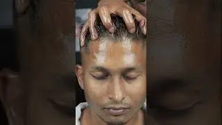 ASMR Heavy Oil Head Massage And Neck Cracking | Satisfying Video 