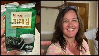 Eating Korean Seaweed (with a side of Tarantula)