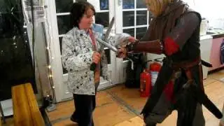 Liam vs Barda-Karl från svt´s barnprogram.