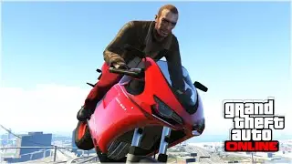 NIKO BELLIC IN GTA 5 (GTA 5 Funny Moments & Stunts fails)