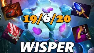 [IO] Wisper was voted MVP #2 | 72,000 damage in 45 mins | Dota 2 Io Aghanim's Scepter Gameplay