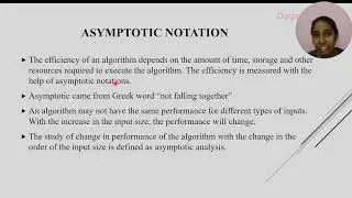 Asymptotic Notation in Design and Analysis of Algorithms