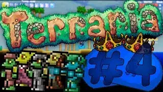 Метеорит, гоблины и опять слизень— Прохождение Terraria 1.3.5.3 (эксперт) #4 || Pixel World