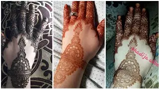نقش حناء هندي ستيل رائع بالخلطة السحرية 😉 مع نصائح للحصول على لون جميل