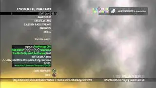 Hosting buttons_default CFG INFECTION LOBBY FOR PS3 on MW2