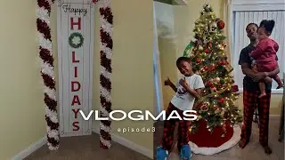 Vlogmas day 3 2023 | Decorate with us!