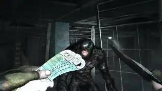 Metro 2033: killing Librarians with knives (gameplay)