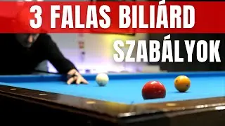 3 Falas Karambol Biliárd szabályok kezdőknek