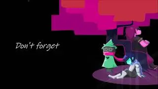 Deltarune - Don't Forget (Cover)