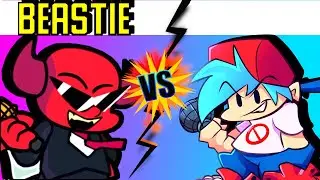 Friday Night Funkin' VS Beastie FULL WEEK - Tux Trouble REMASTERED FNF Mods HARD [SHOWCASE]