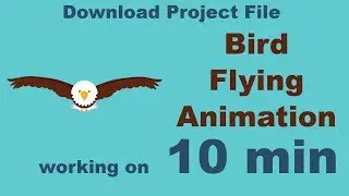 How to create simple bird animation using After Effects - Tutorial