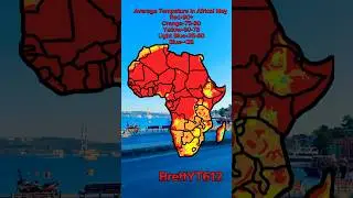 Average Tempature on Africa! May #shorts #viral #fypシ