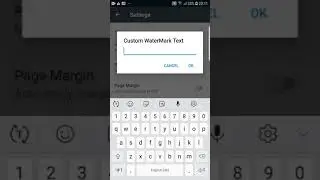 Custom Watermark on PDF using 